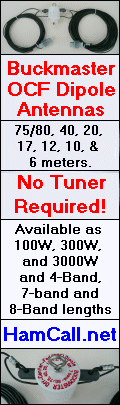 [Advertisement for Buckmaster OCF Dipole Antennas]