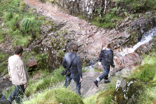Bergsnedstigning
