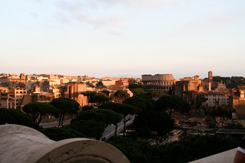 Utsikt šver Colosseum