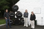 Utanför Dalwhinnie distillery