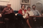 Farfar, farmor, Elsa, mamma & pappa