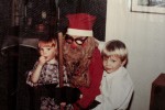 Elsa, tomten & Christoffer