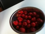 Smultron till frukost